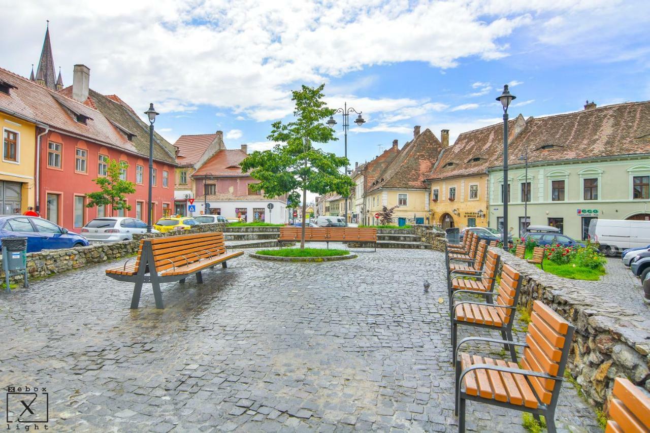 Appartamento Via Del Centro Sibiu Esterno foto